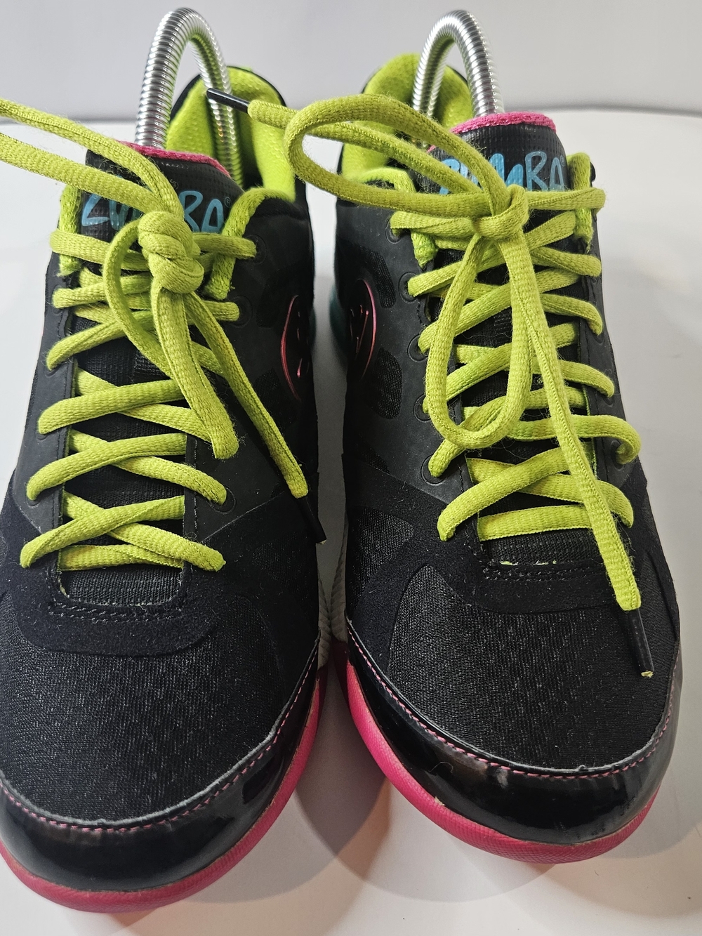 Zumba Impact Max ZU1064-BLK Fitness Black Sneakers Womens Size 8.5